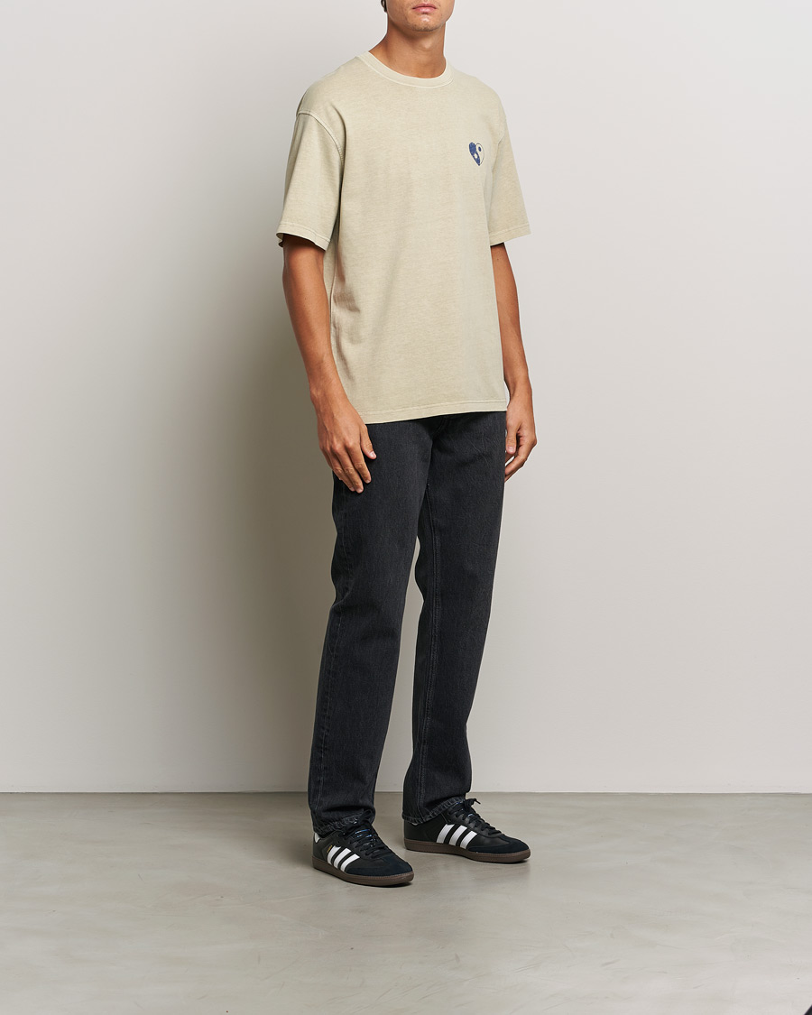 Herr | T-Shirts | Samsøe Samsøe | Poetry Printed T-Shirt Abbey Stone Balance