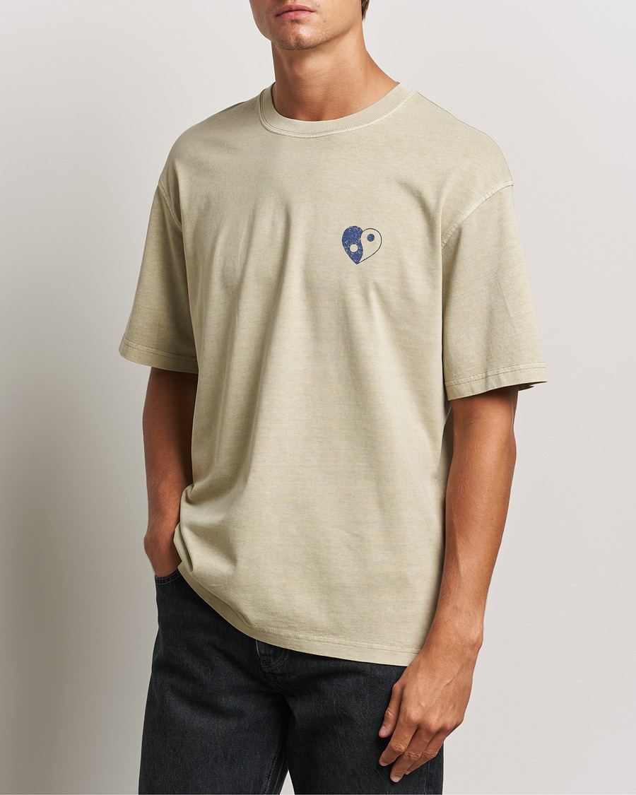 Herr | T-Shirts | Samsøe Samsøe | Poetry Printed T-Shirt Abbey Stone Balance
