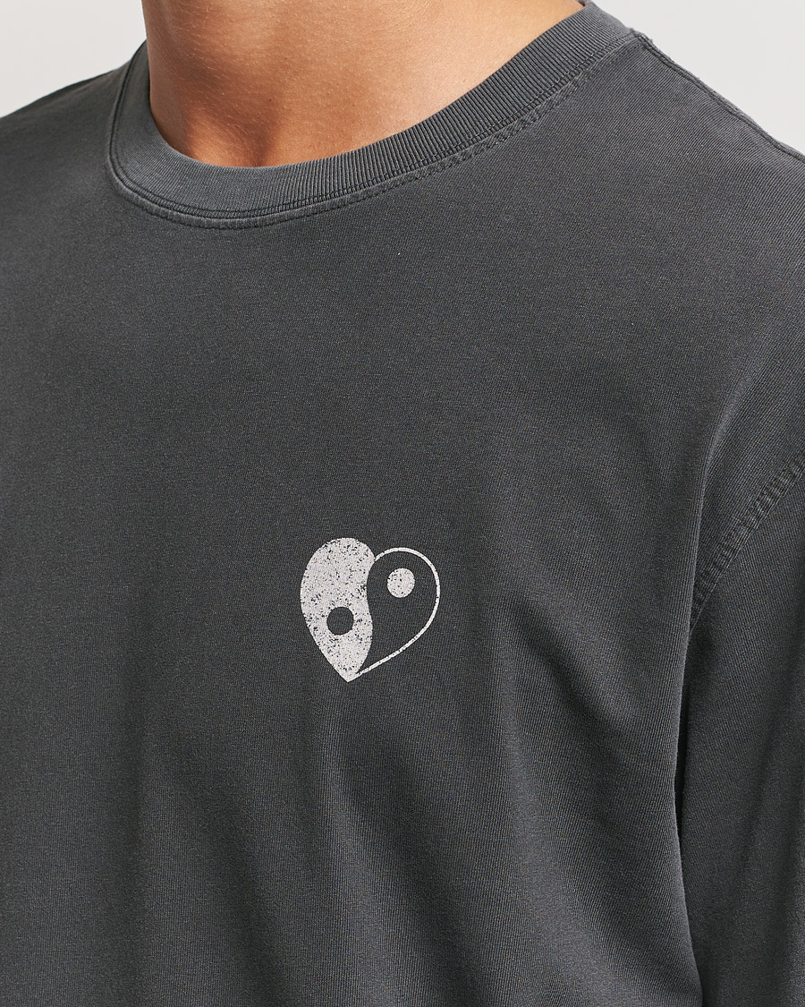 Herr | T-Shirts | Samsøe Samsøe | Poetry Printed T-Shirt Black Balance