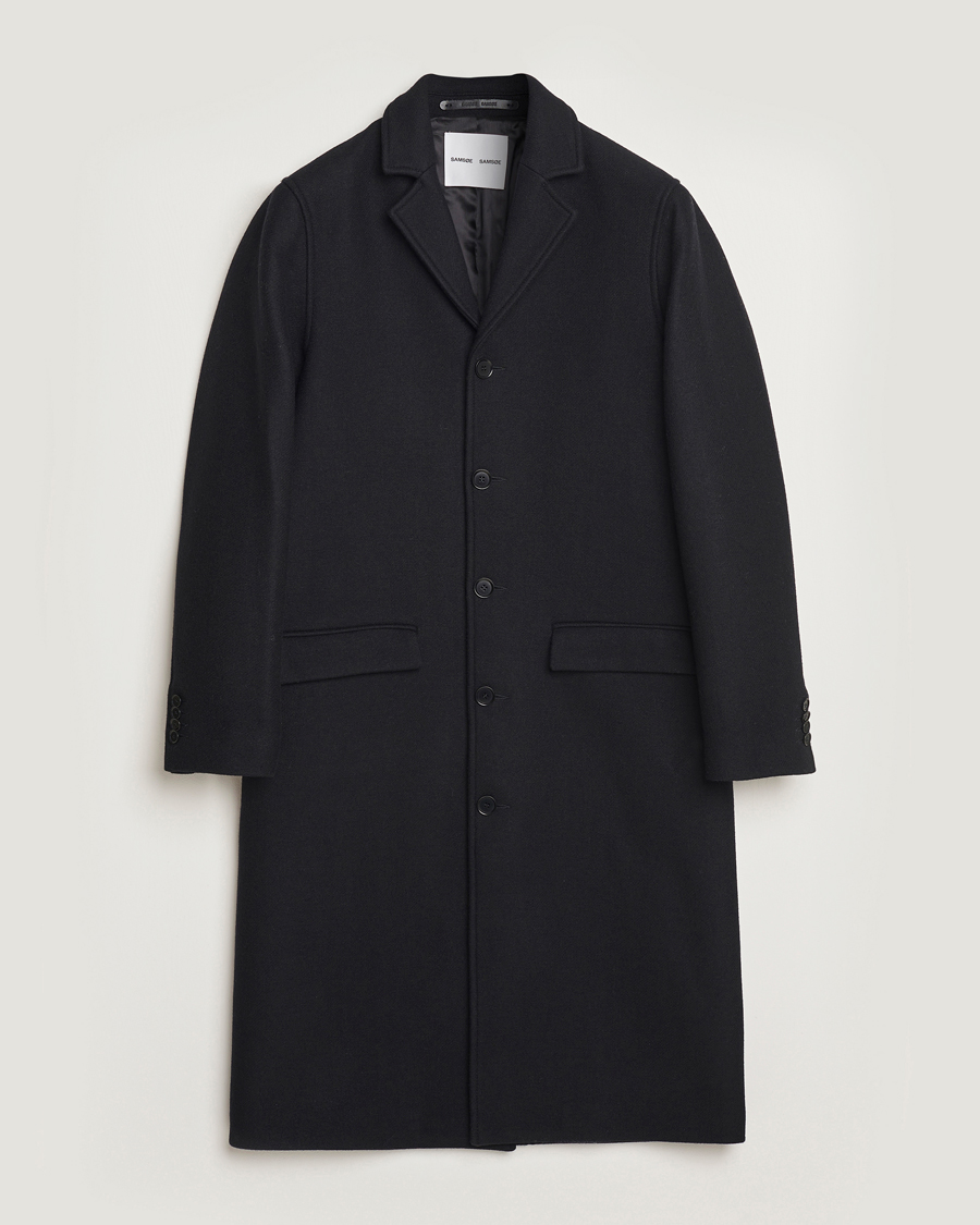 Herr | Jackor | Samsøe Samsøe | Tefsa Wool Coat Black