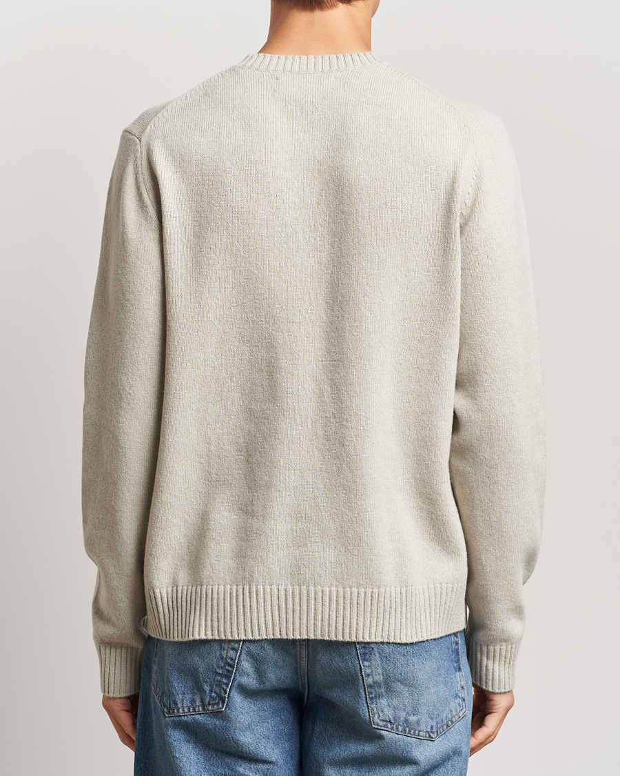 Herr | Tröjor | Samsøe Samsøe | Sylli Wool Crew Neck Abbey Stone