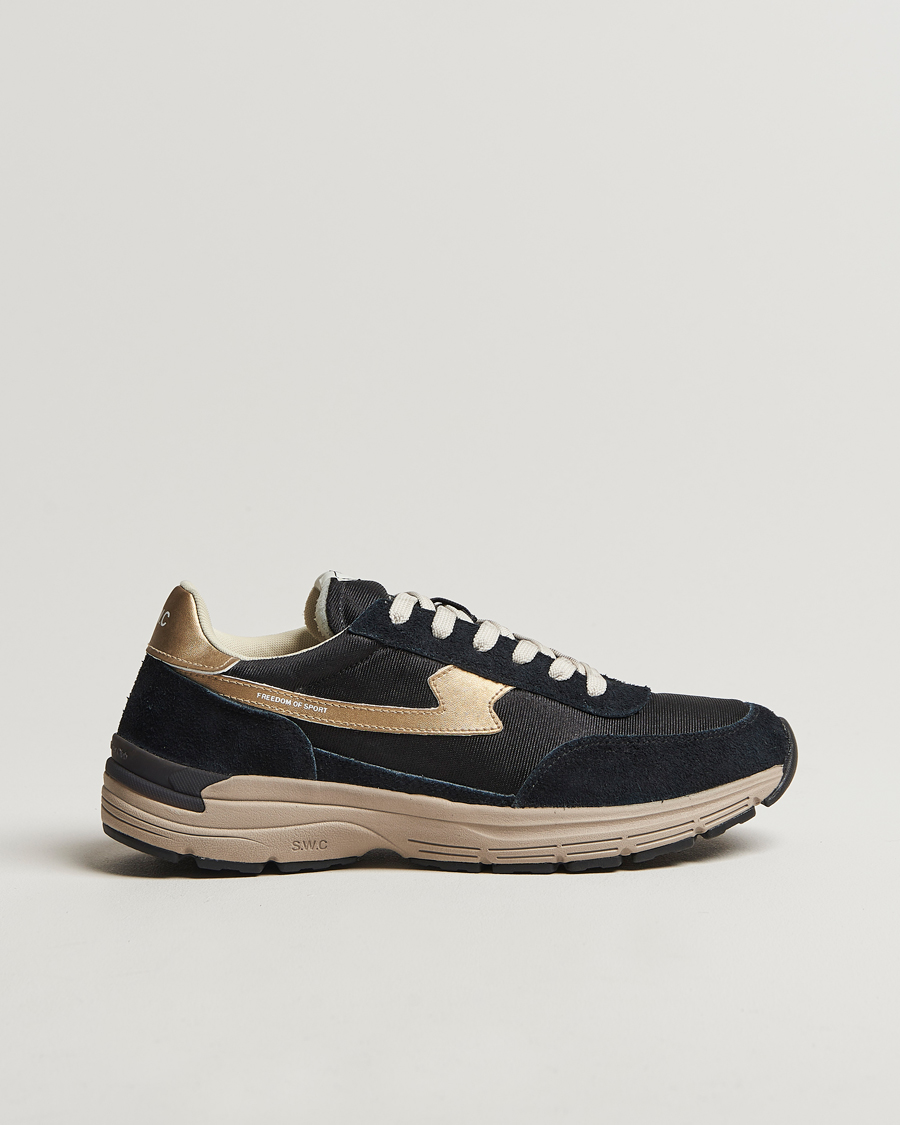Herr | Sneakers | Stepney Workers Club | Osier S-Strike Runner Sneaker Black Gold