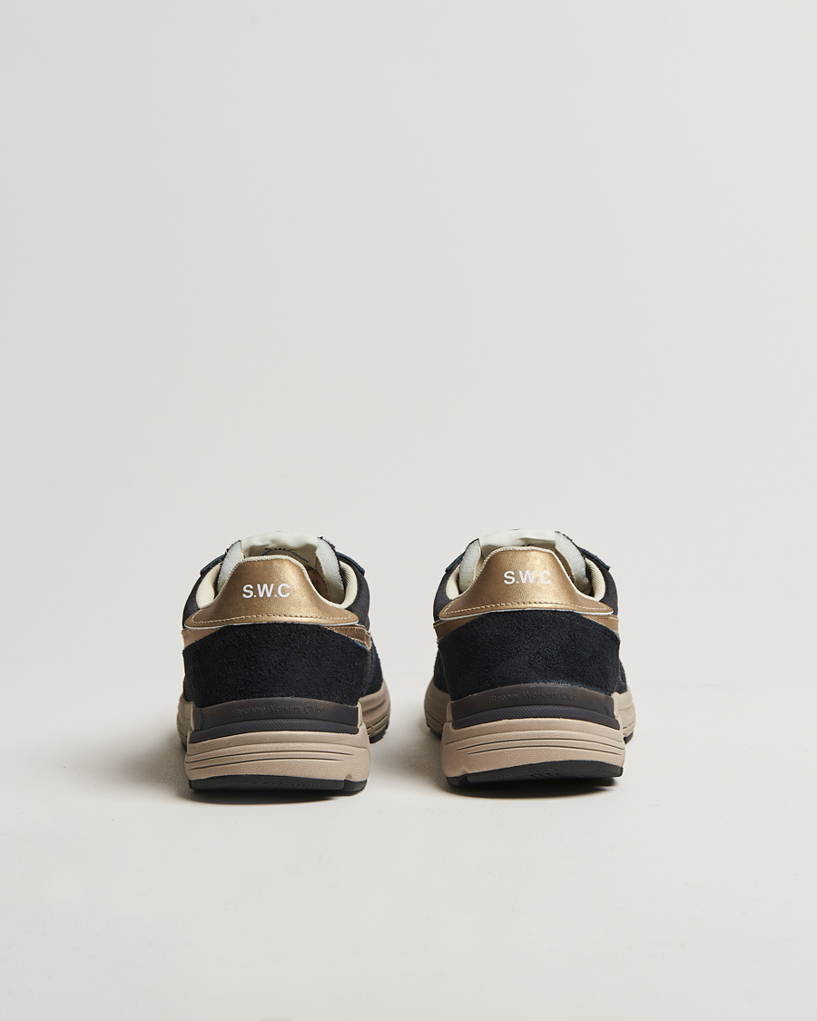 Herr | Sneakers | Stepney Workers Club | Osier S-Strike Runner Sneaker Black Gold