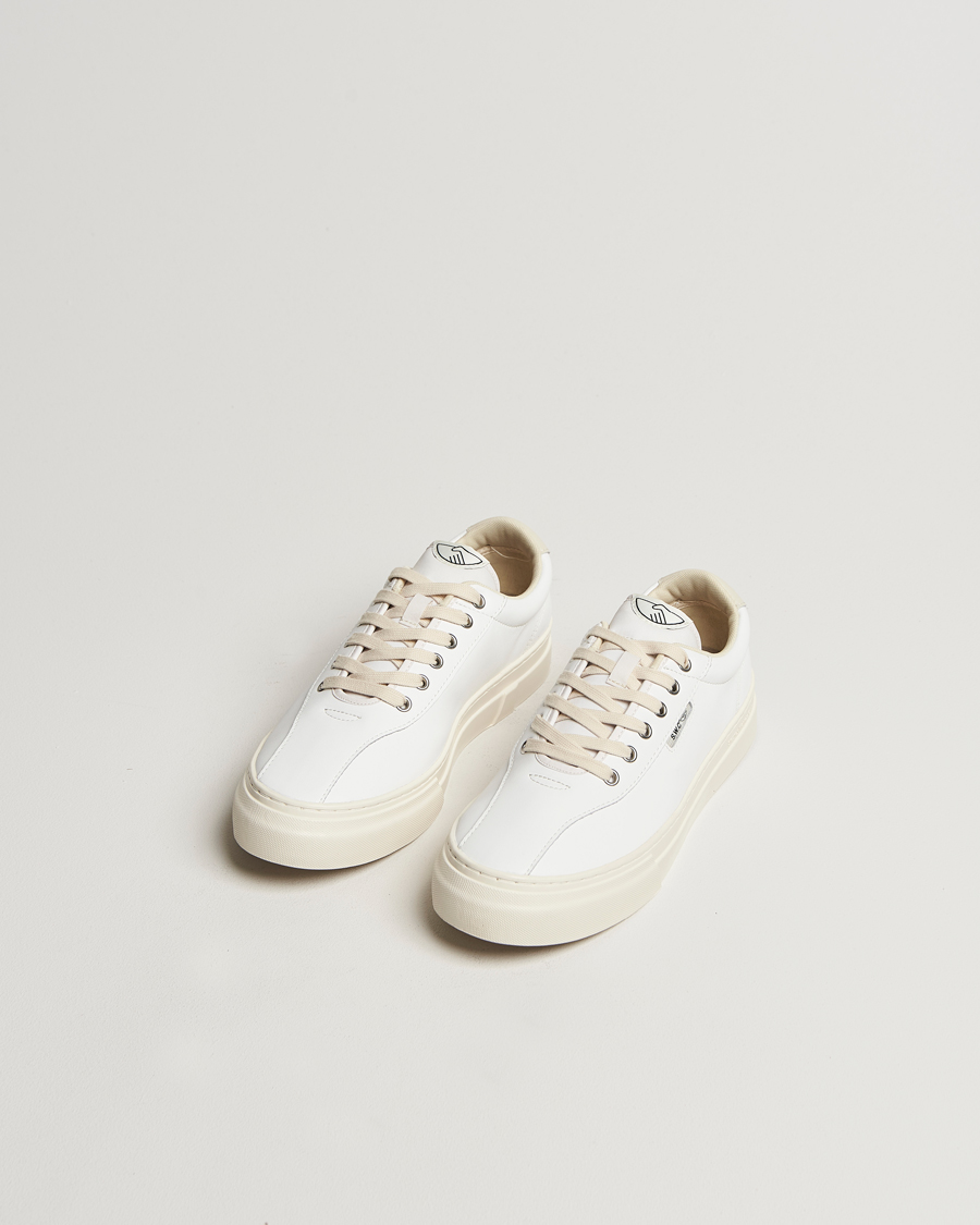 Herr | Sneakers | Stepney Workers Club | Dellow 02 Cupsole Leather Sneaker White