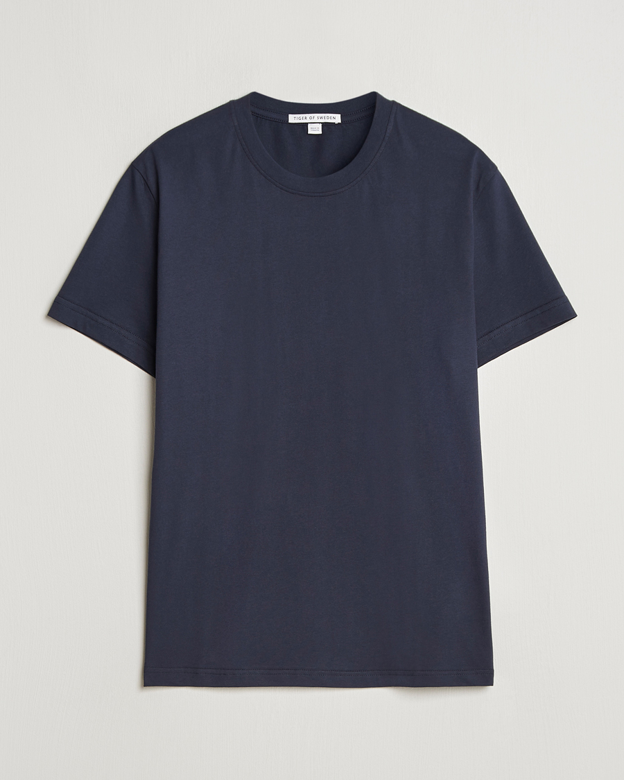 Herr | T-Shirts | Tiger of Sweden | Dillan Crew Neck T-Shirt Light Ink
