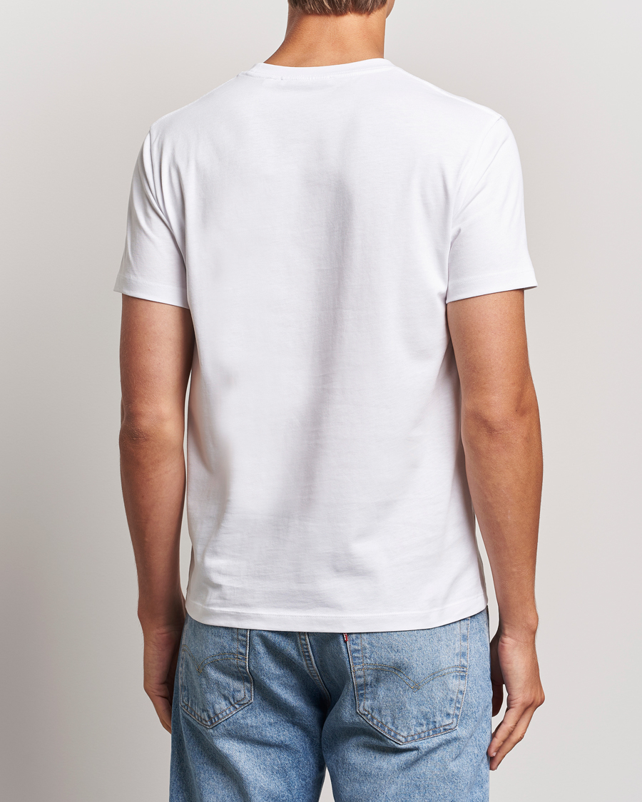 Herr | T-Shirts | Tiger of Sweden | Dillan Logo Crew Neck T-Shirt Pure White