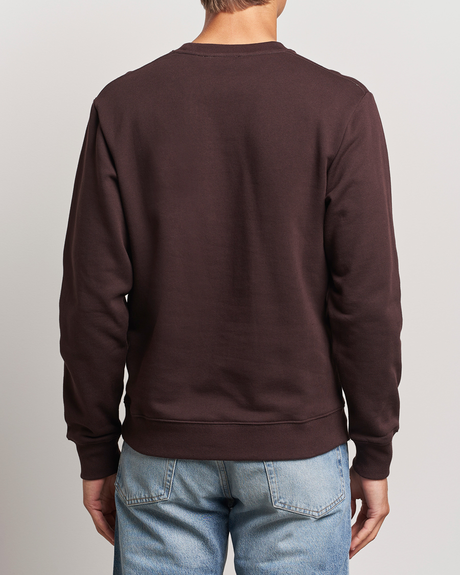 Herr | Tröjor | Tiger of Sweden | Emerson Crew Neck Sweatshirt Dark Chocolate