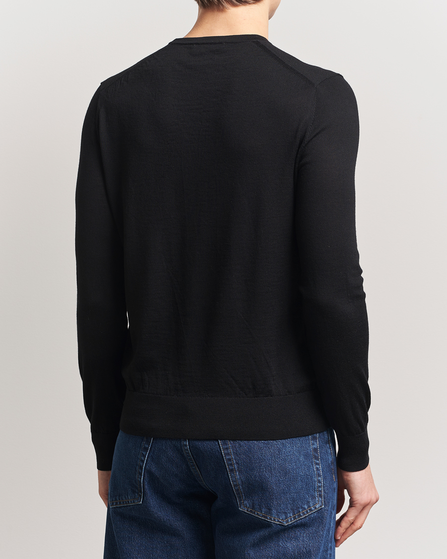 Herr | Tröjor | Tiger of Sweden | Connor Crew Neck Pullover Black
