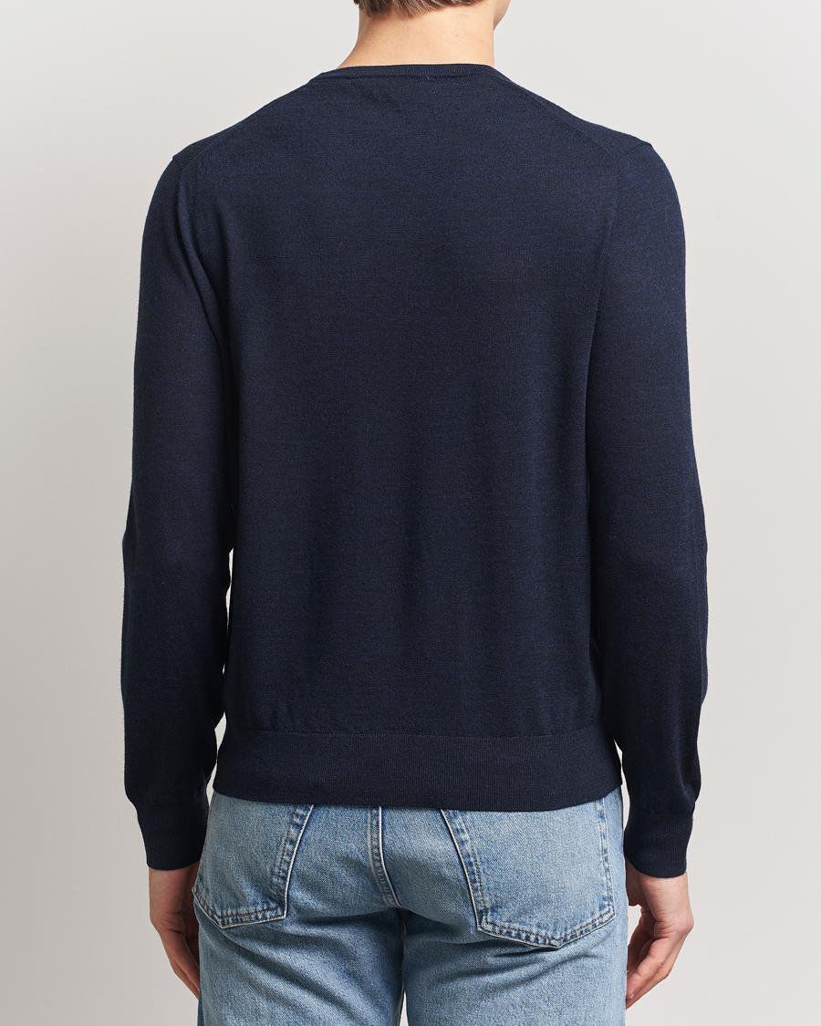 Herr | Tröjor | Tiger of Sweden | Connor Crew Neck Pullover Light Ink