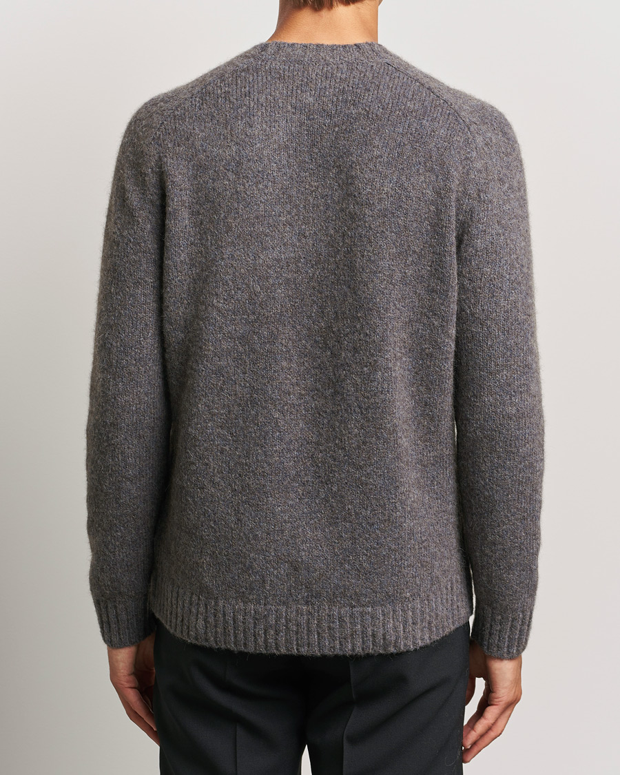 Herr | Tröjor | Tiger of Sweden | Adryan Yak/Alpaca Knitted Sweater Movie Grey