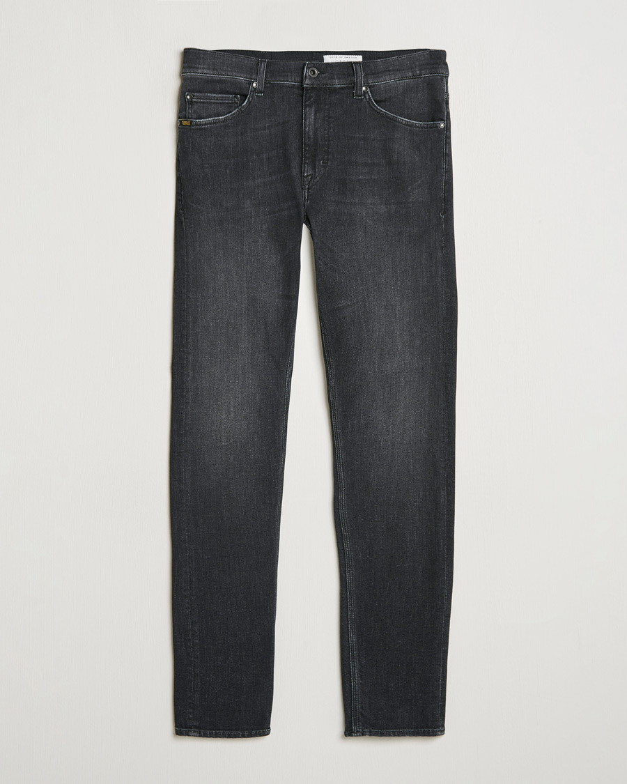 Herr | Jeans | Tiger of Sweden | Evolve Stretch Cotton Jeans Washed Black