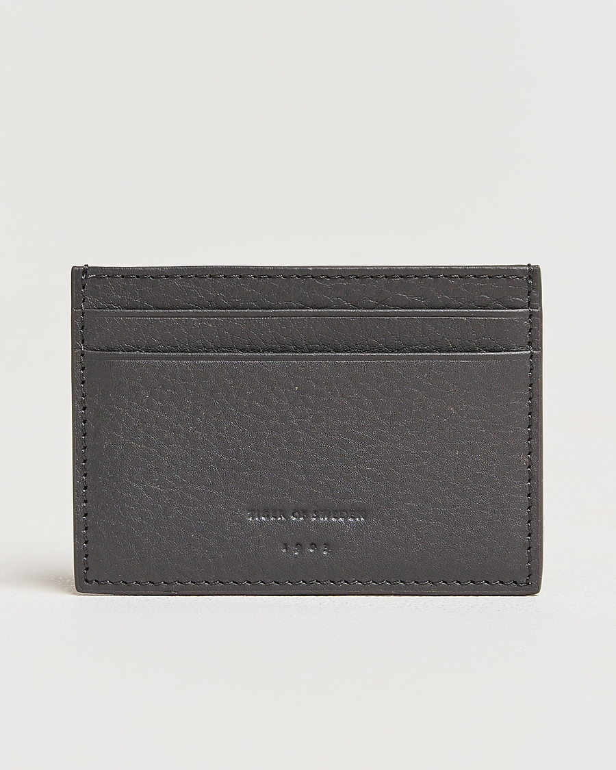 Herr | Tiger of Sweden Wharf Card Holder Stone | Tiger of Sweden | Wharf Card Holder Stone