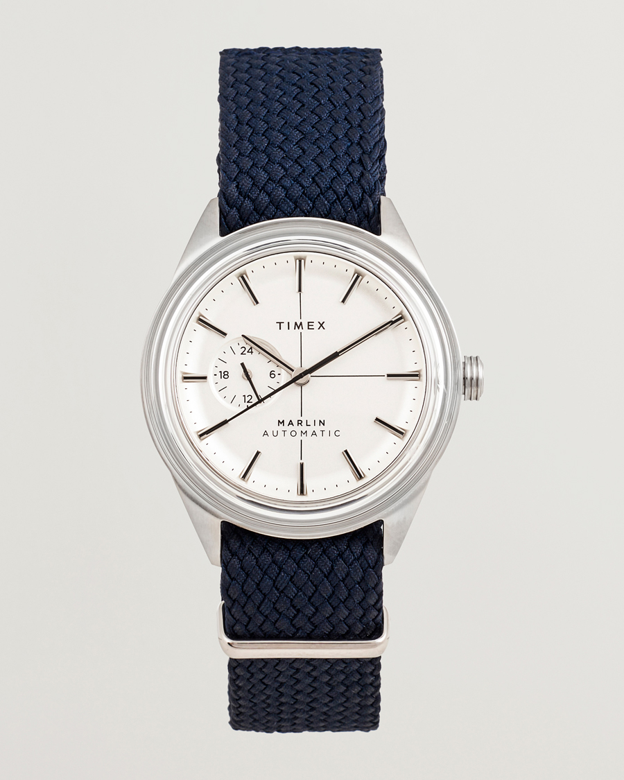 Herr | Timex Marlin Jet Automatic 38mm White Dial | Timex | Marlin Jet Automatic 38mm White Dial