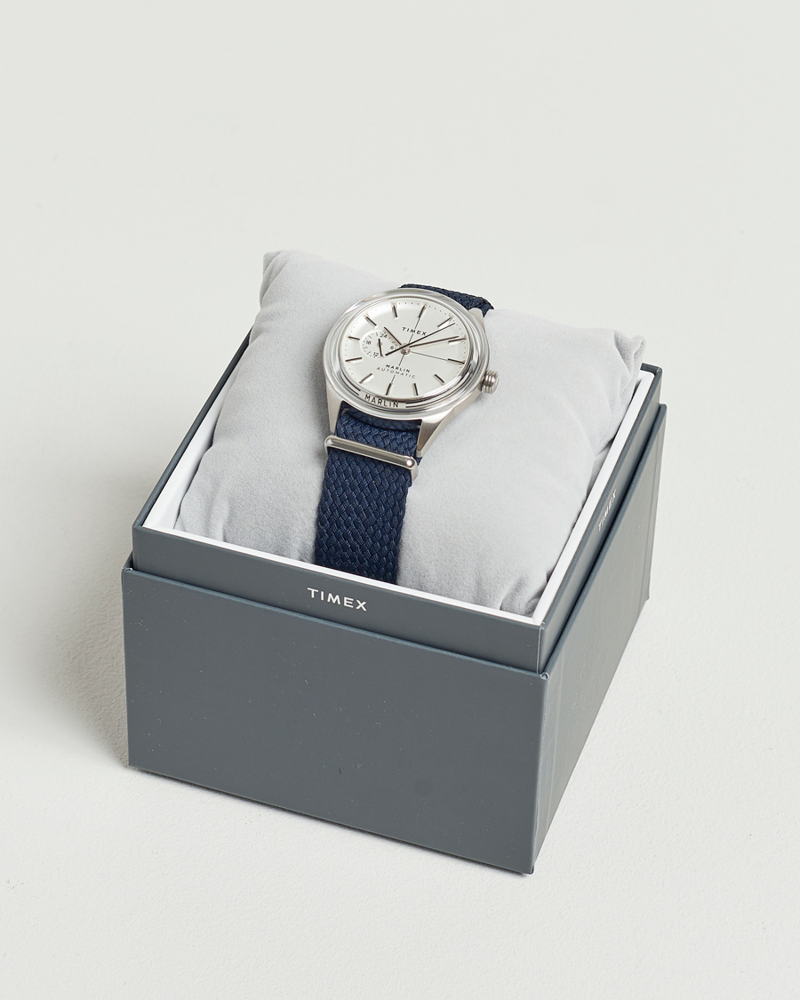 Herr | Timex Marlin Jet Automatic 38mm White Dial | Timex | Marlin Jet Automatic 38mm White Dial