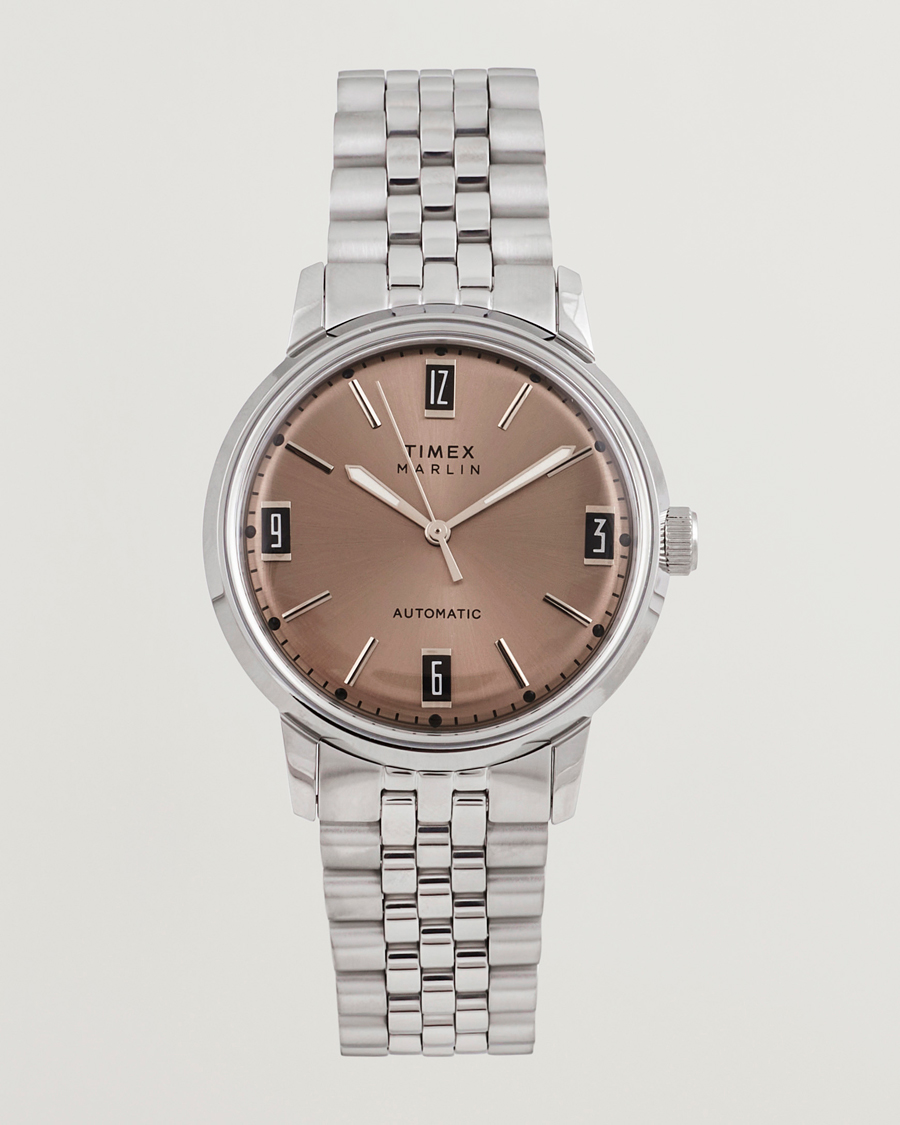 Herr | Timex Marlin Automatic Steel 40mm Silver | Timex | Marlin Automatic Steel 40mm Silver