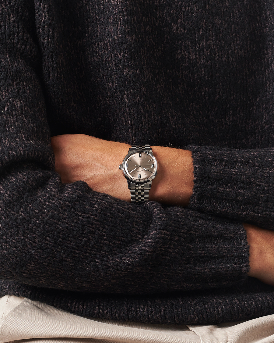 Herr | Timex Marlin Automatic Steel 40mm Silver | Timex | Marlin Automatic Steel 40mm Silver