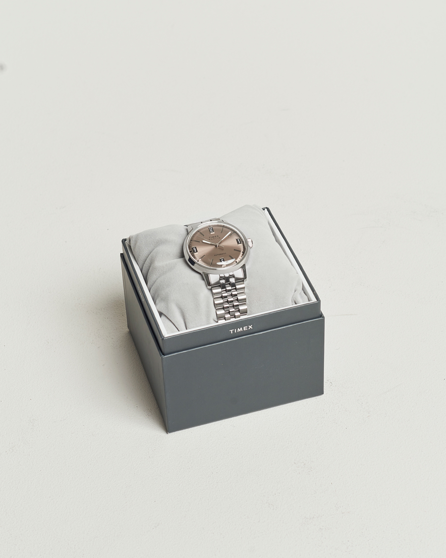 Herr | Timex Marlin Automatic Steel 40mm Silver | Timex | Marlin Automatic Steel 40mm Silver