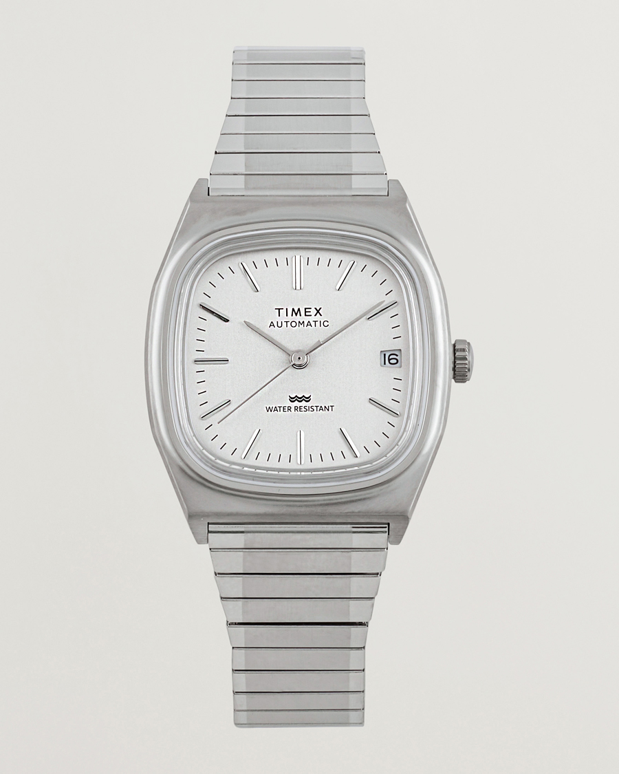 Herr | Timex 1983s Automatic Reissue 34mm White Dial | Timex | 1983s Automatic Reissue 34mm White Dial