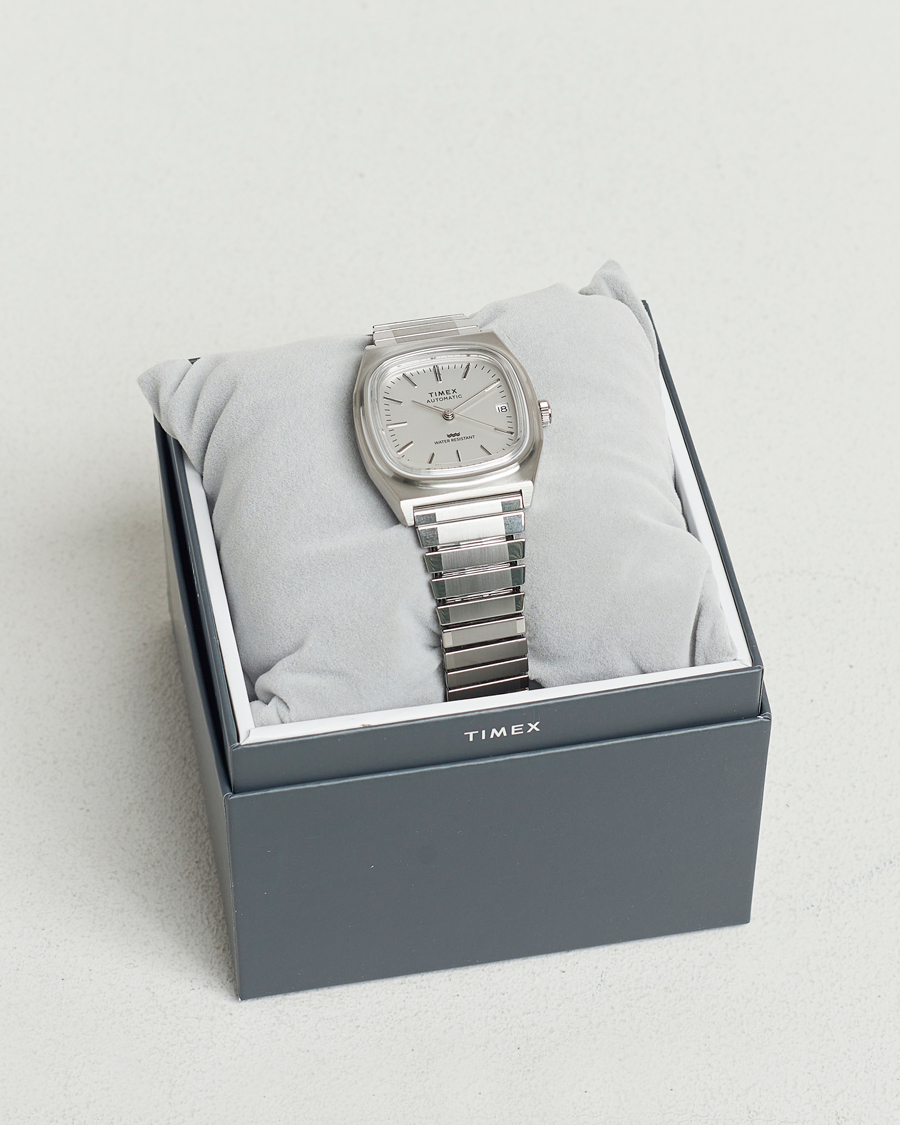 Herr | Timex 1983s Automatic Reissue 34mm White Dial | Timex | 1983s Automatic Reissue 34mm White Dial