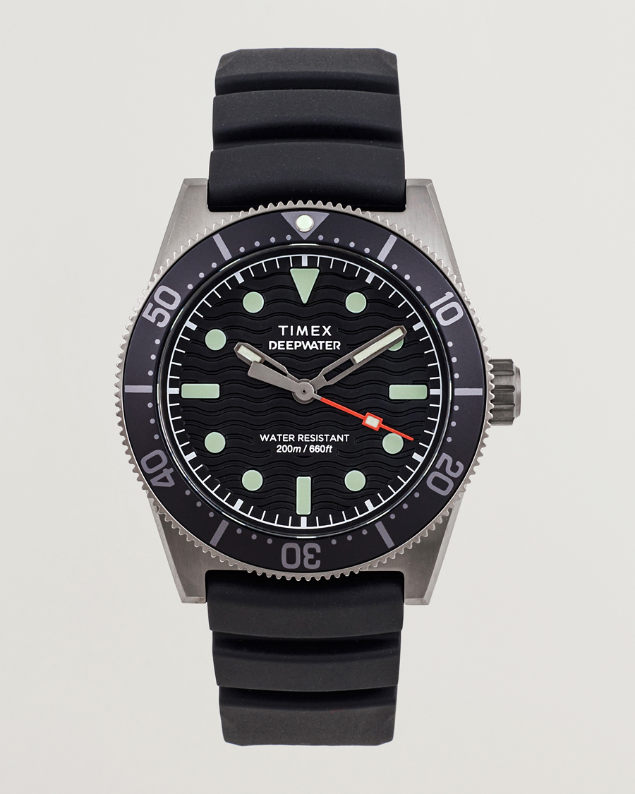 Herr | Timex Deepwater Reef 200 40mm Black Dial | Timex | Deepwater Reef 200 40mm Black Dial
