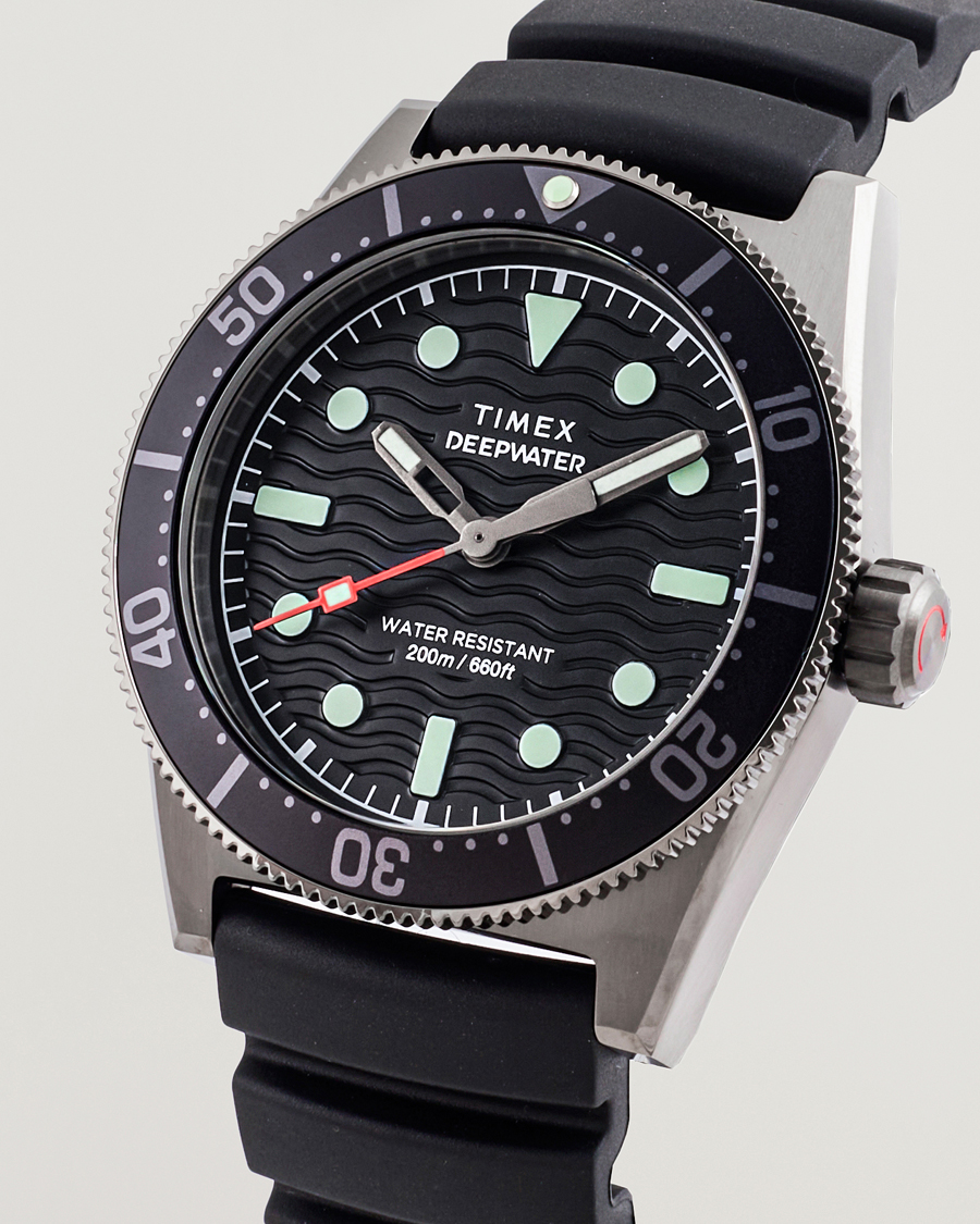 Herr | Timex Deepwater Reef 200 40mm Black Dial | Timex | Deepwater Reef 200 40mm Black Dial