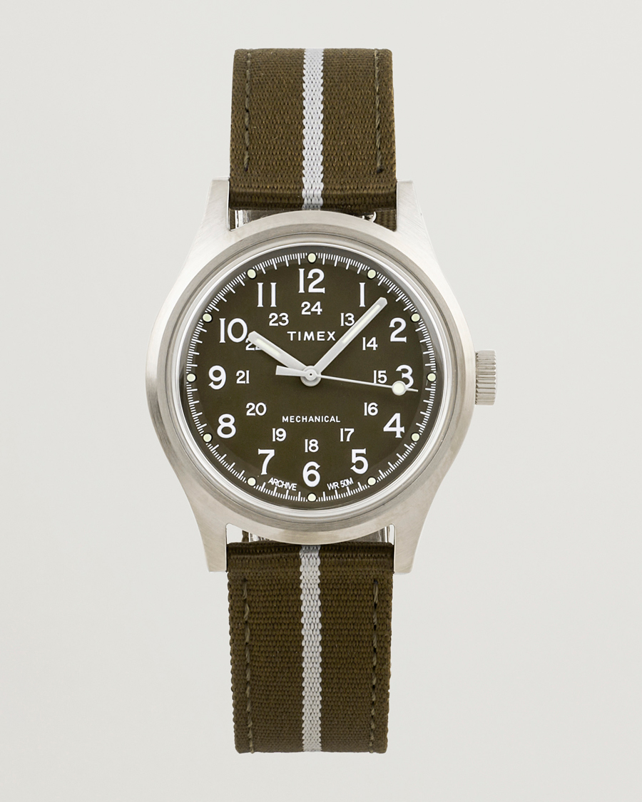 Herr | Timex MK1 Mechanical 36mm Green Dial | Timex | MK1 Mechanical 36mm Green Dial