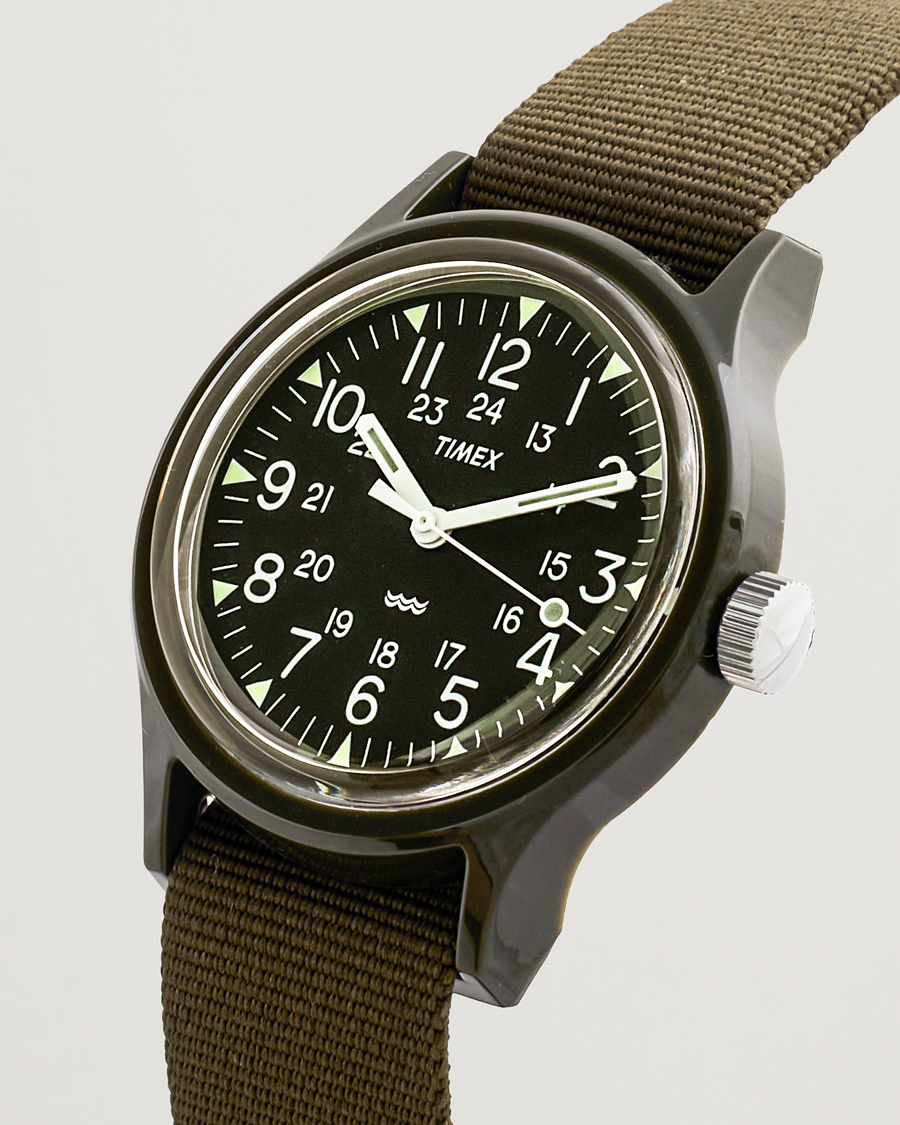 Herr | Timex MK1 Resin 36mm Green Dial | Timex | MK1 Resin 36mm Green Dial
