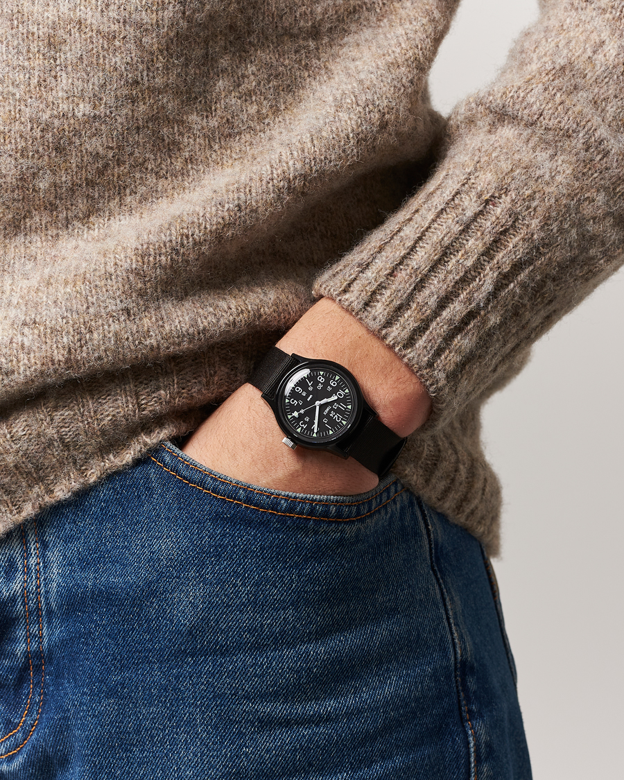 Herr | Timex MK1 Resin 36mm Black Dial | Timex | MK1 Resin 36mm Black Dial