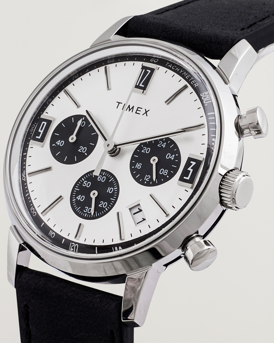 Herr | Timex Marlin Chrono Tachymeter 40mm Silver Dial | Timex | Marlin Chrono Tachymeter 40mm Silver Dial