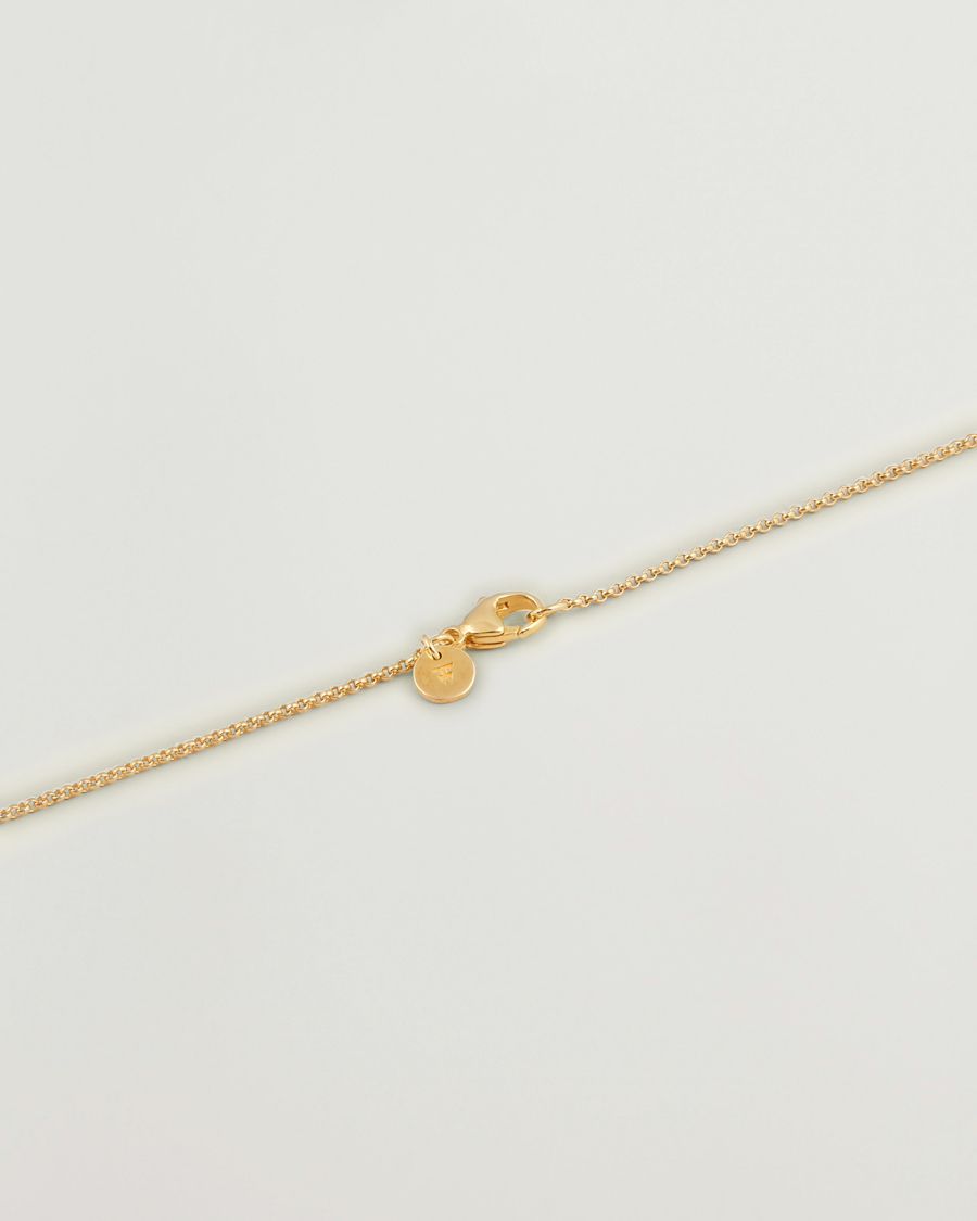 Herr | Tom Wood Cushion Pendant Tiger Eye Gold | Tom Wood | Cushion Pendant Tiger Eye Gold