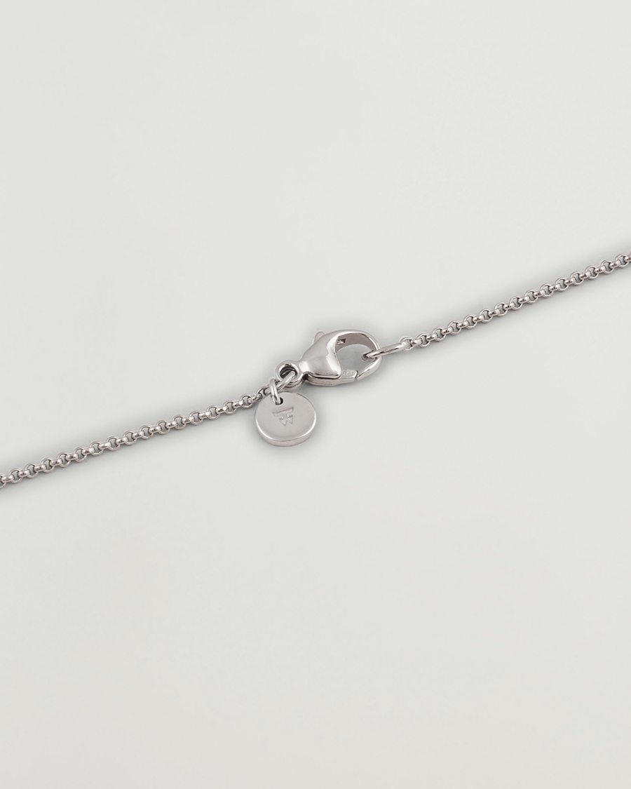 Herr | Smycken | Tom Wood | Cushion Pendant Tiger Eye Silver