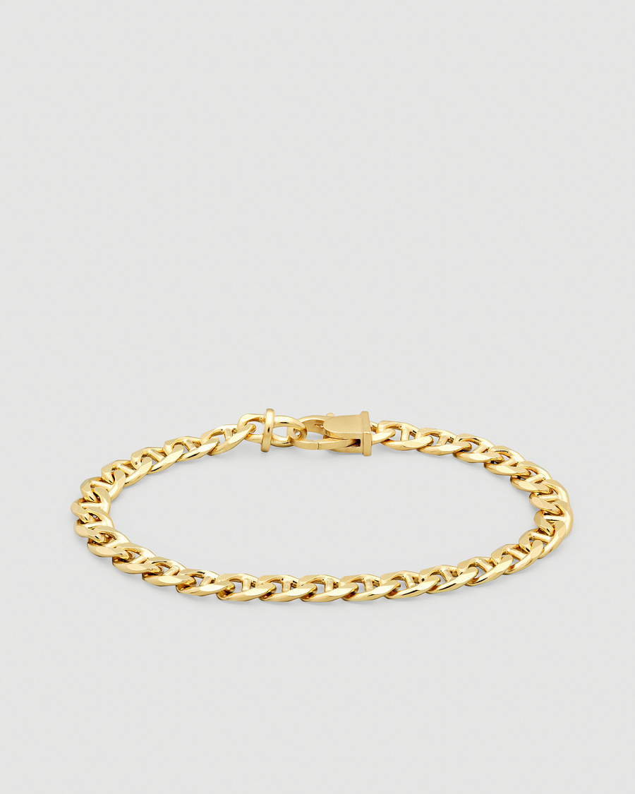 Herr | Tom Wood Jude Bracelet Gold | Tom Wood | Jude Bracelet Gold