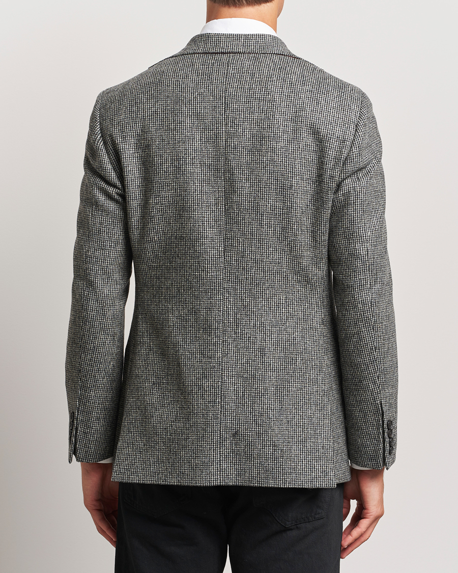 Herr | Kavajer | Walker Slater | Edward Lambswool Pepita Blazer Grey/Black