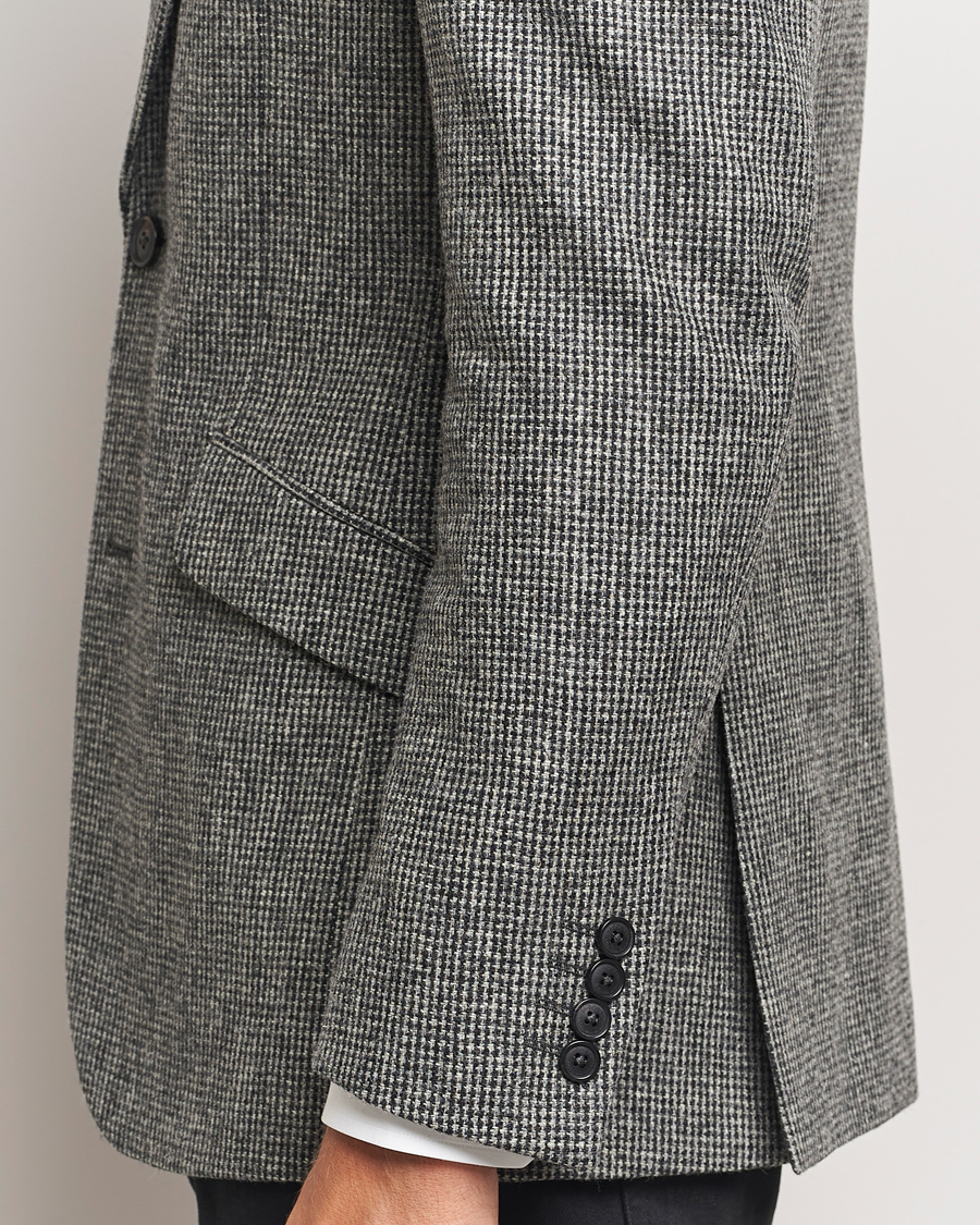 Herr | Kavajer | Walker Slater | Edward Lambswool Pepita Blazer Grey/Black