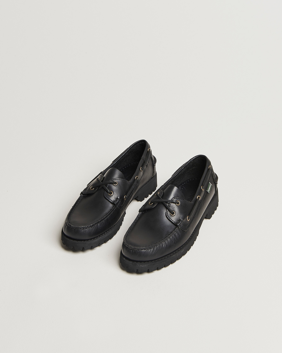Herr | Sebago Ranger Waxy Loafer Total Black | Sebago | Ranger Waxy Loafer Total Black