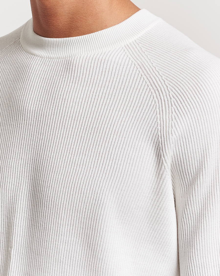 Herr | Tröjor | Brunello Cucinelli | Cotton Rib Crew Neck Panama