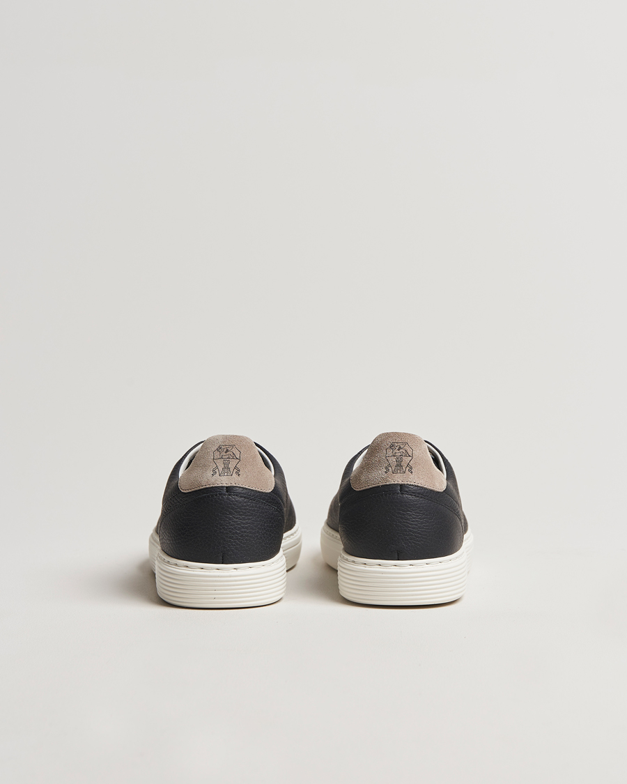 Herr | Brunello Cucinelli Classic Sneaker Black Calf | Brunello Cucinelli | Classic Sneaker Black Calf