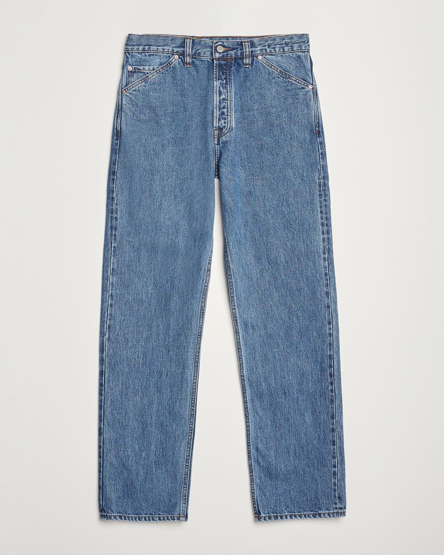 Herr | Jeans | Drake's | 5-Pocket Japanese Selvedge Jeans Bleach