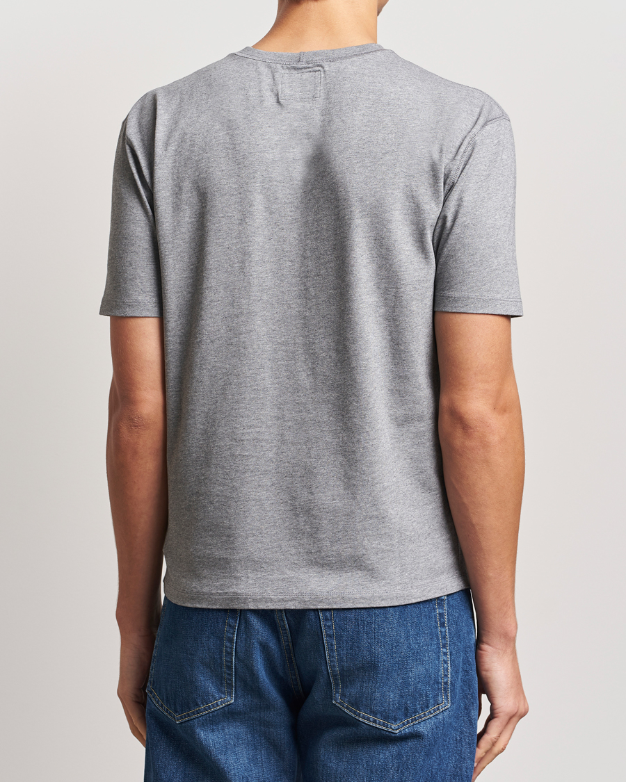 Herr | T-Shirts | Drake's | Short Sleeve Hiking T-Shirt Grey