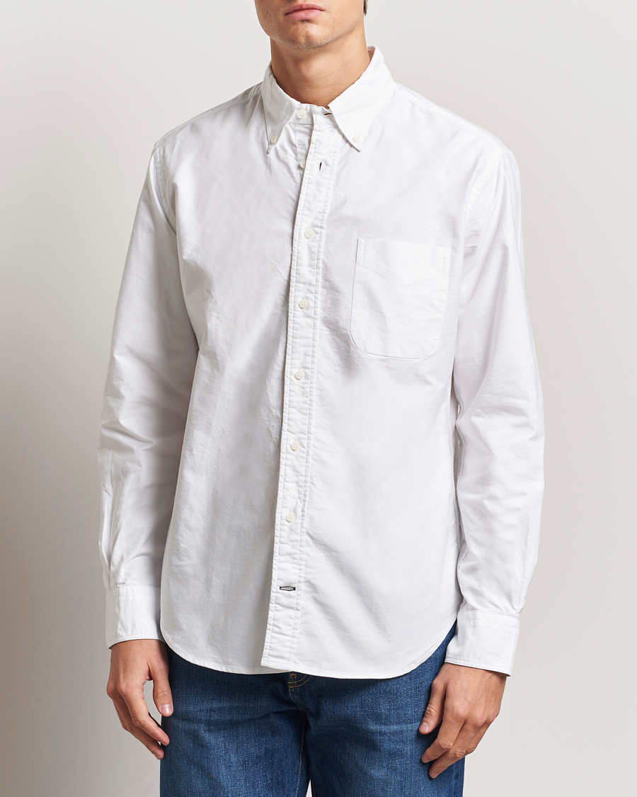 Herr | Skjortor | Gitman Vintage | Button Down Oxford Shirt White