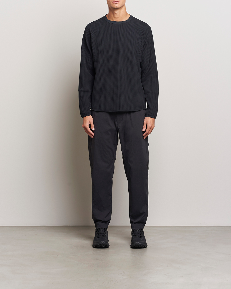 Herr | T-Shirts | Goldwin | WF Light Long Sleeve T-Shirt Black