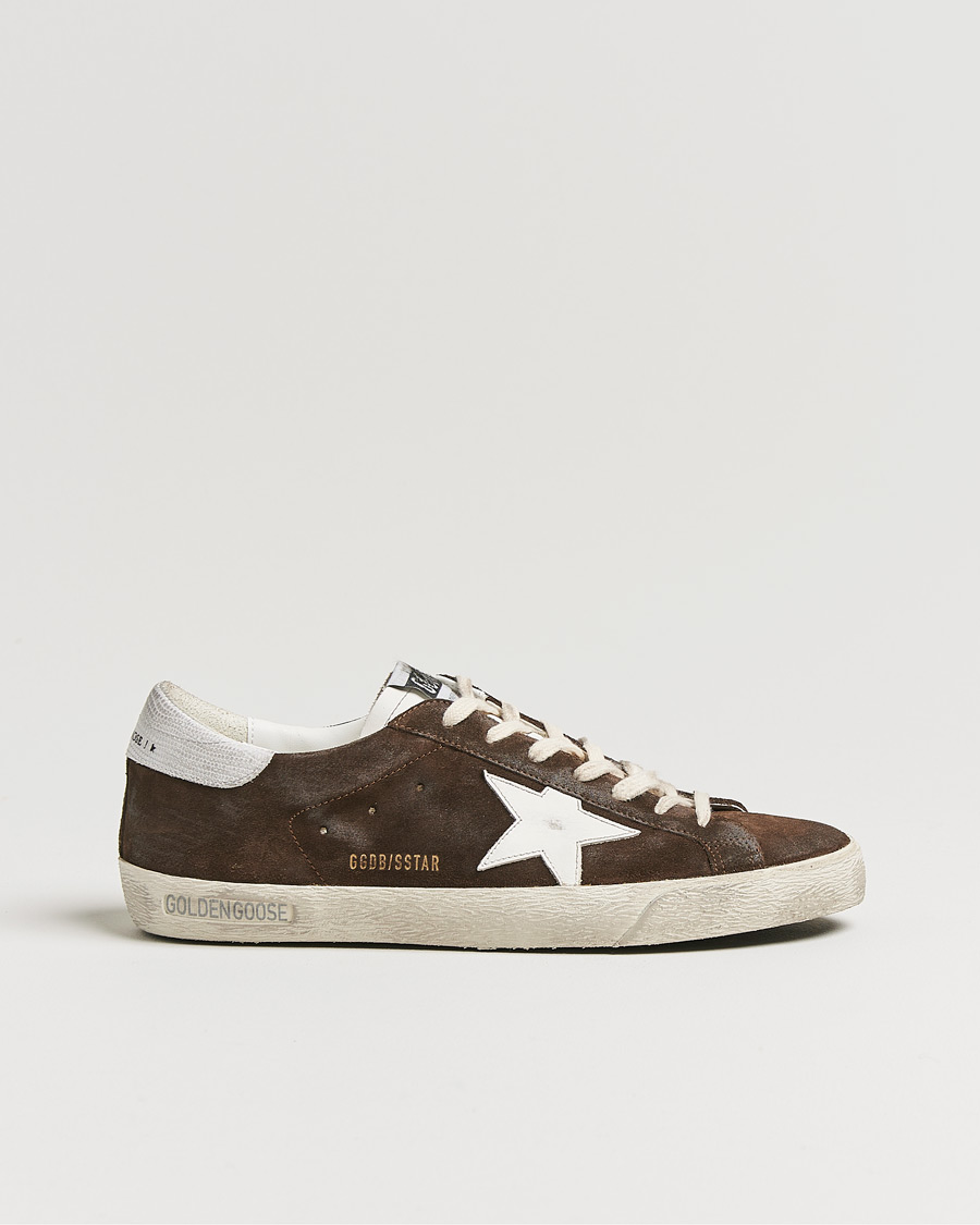 Herr | Golden Goose Super-Star Sneakers Dark Brown | Golden Goose | Super-Star Sneakers Dark Brown