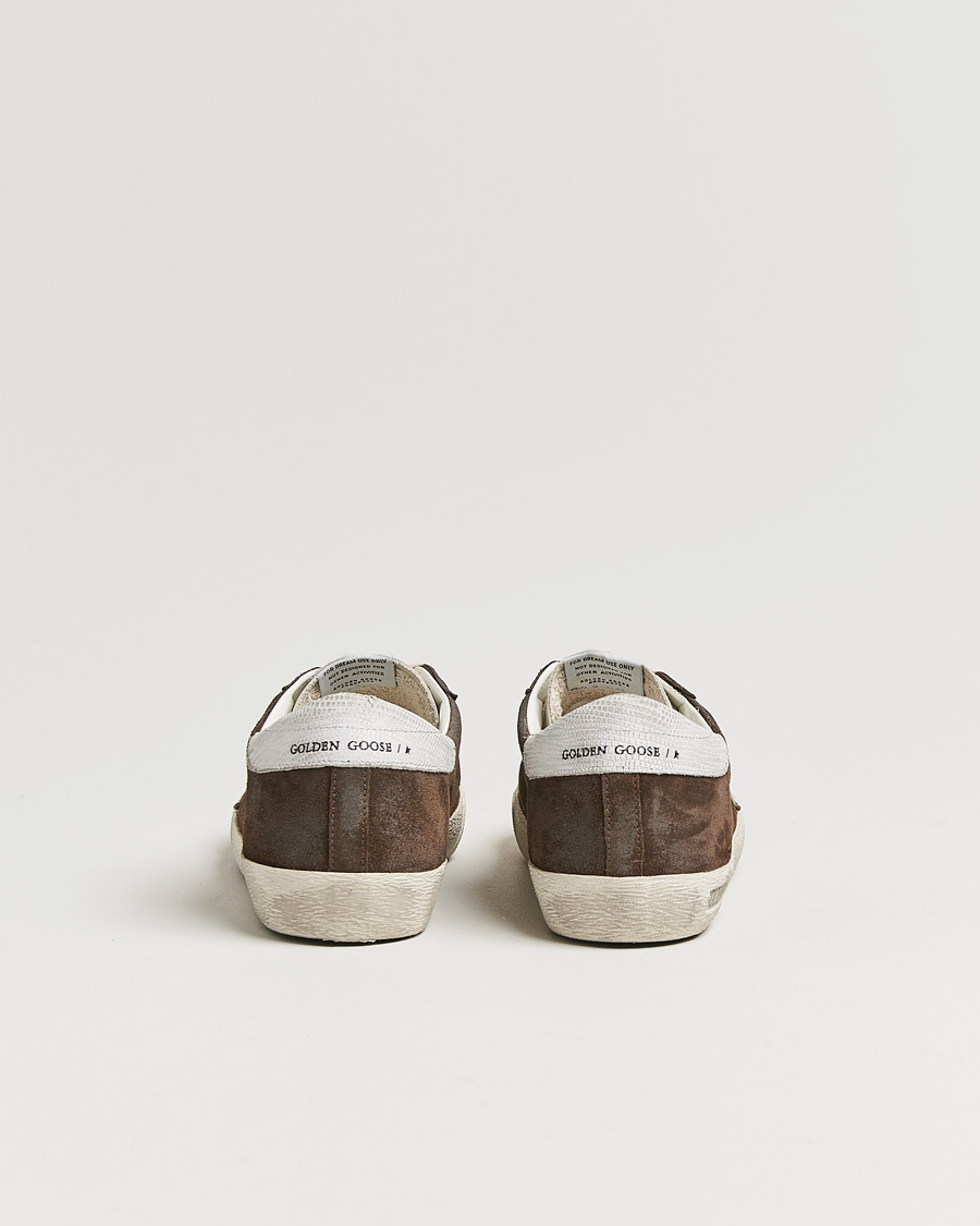 Herr | Golden Goose Super-Star Sneakers Dark Brown | Golden Goose | Super-Star Sneakers Dark Brown