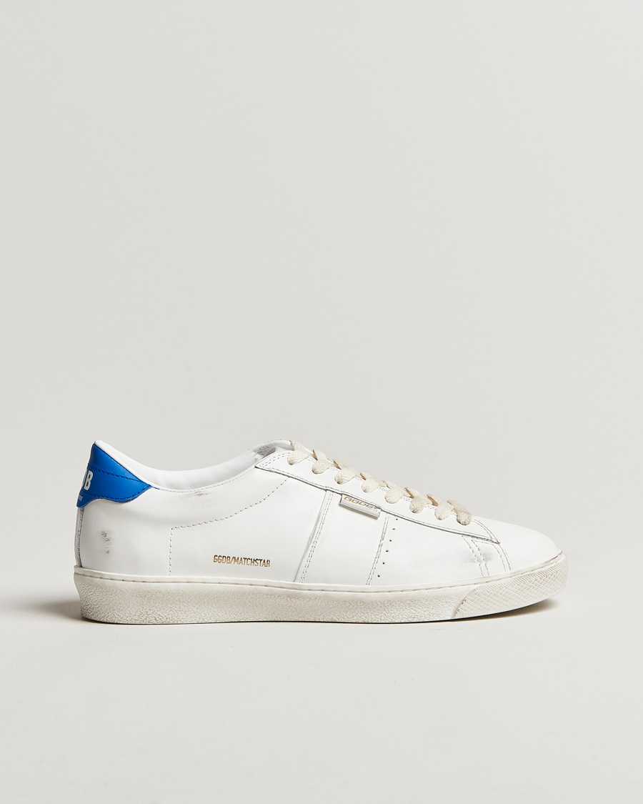 Herr | Golden Goose Matchstar Sneakers White/Blue | Golden Goose | Matchstar Sneakers White/Blue