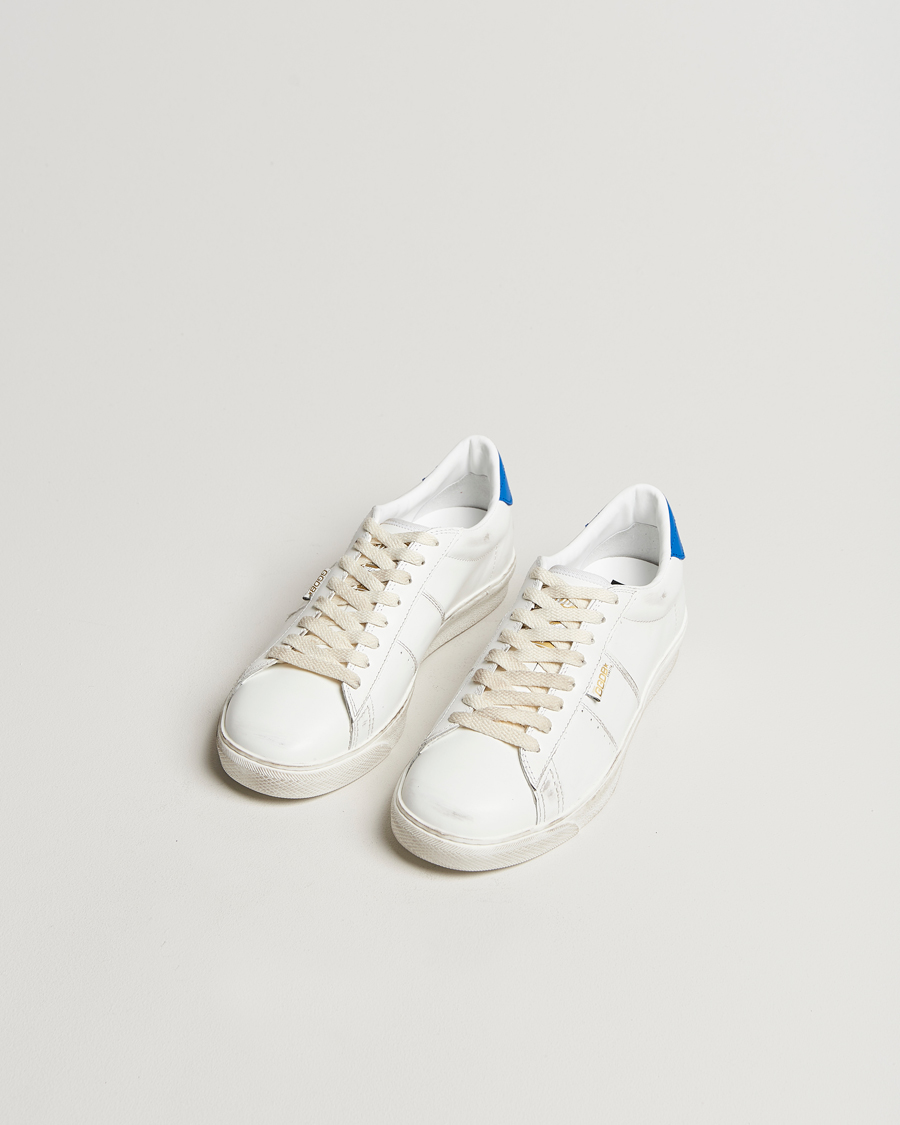 Herr | Golden Goose Matchstar Sneakers White/Blue | Golden Goose | Matchstar Sneakers White/Blue