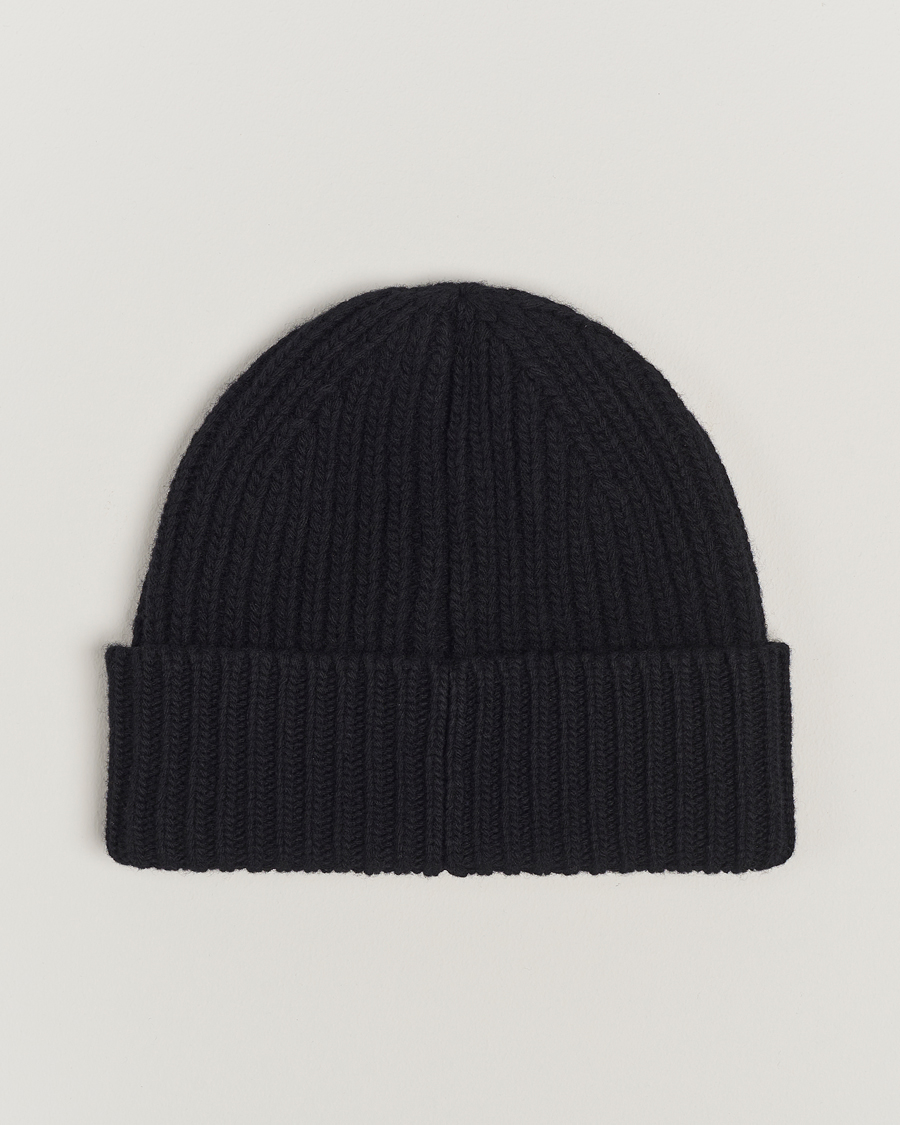Herr | Golden Goose Rib Wool Beanie Black | Golden Goose | Rib Wool Beanie Black