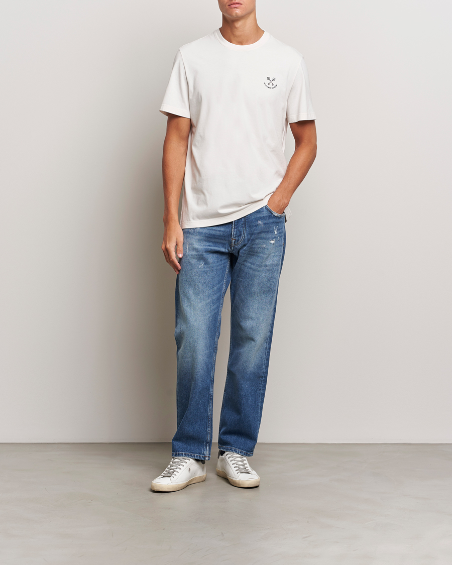 Herr | T-Shirts | Golden Goose | Journey Short Sleeve T-Shirt Heritage White