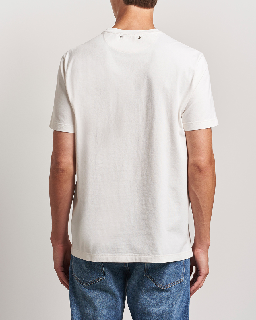 Herr | T-Shirts | Golden Goose | Journey Short Sleeve T-Shirt Heritage White