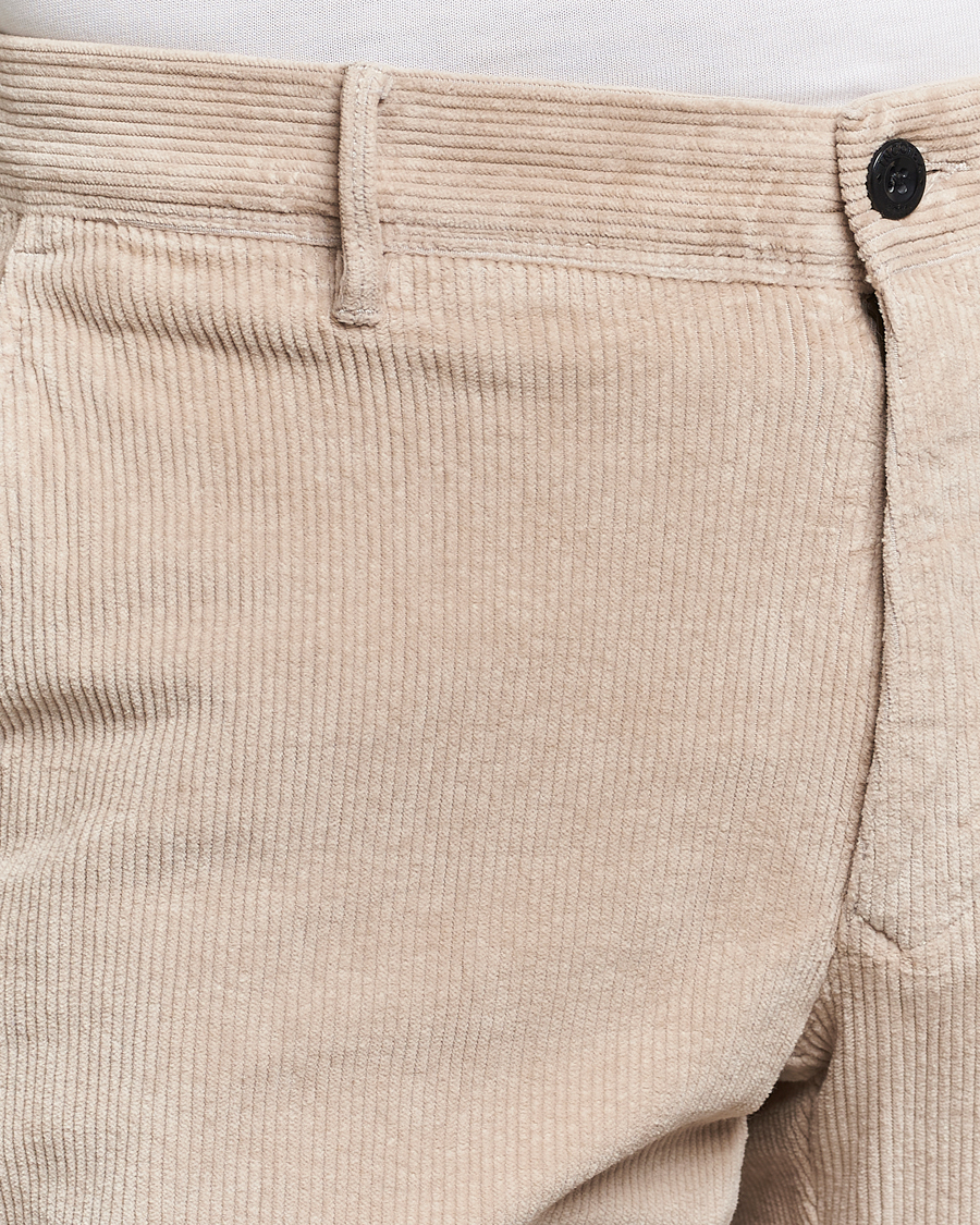 Herr | Byxor | Incotex | Slim Fit Leisure Cord Slacks Light Beige