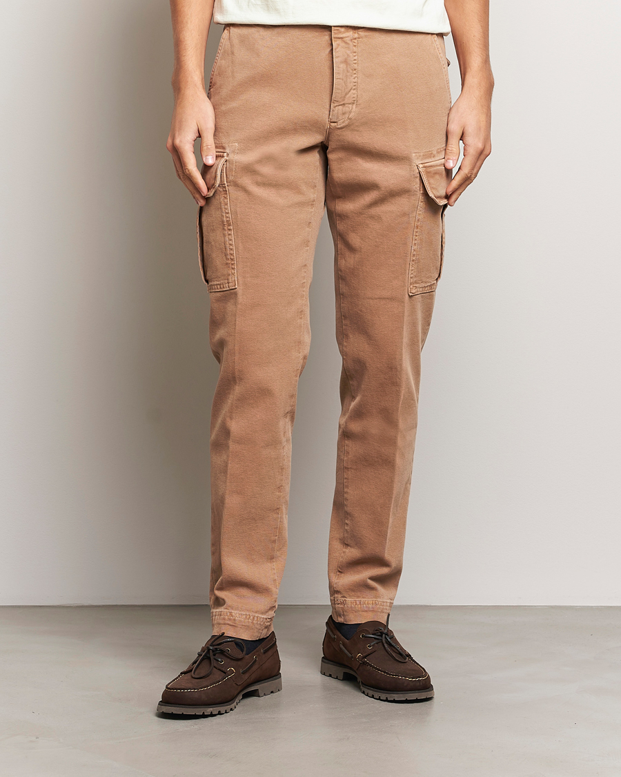 Herr | Byxor | Incotex | Slim Fit Cargo Pants Military